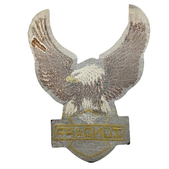 Zündapp Eagle Patch Embroidered Iron-On Sew-On Badge For Jackets & Vests - Picture 2 of 6